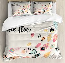 Then we have your answer. 3pcs Bohemian Comforter Set Duvet With 2 Piece Pillow Covers King Comforters Sets Apexlab Home Garden