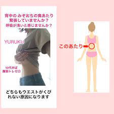 ご感想 呼吸の概念を覆されましたの画像 お腹痩せ くびれ くびれの作り方 ウエストのくびれ 腹筋トレーニング ぽっこりお腹解消 呼吸 呼吸法 呼吸が浅い 息が苦しい 背中が痛い 背中がだるい 反り腰 姿勢改善 yuruku 背中 痛い お腹痩せ 息苦しい