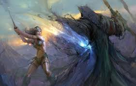 Check spelling or type a new query. Wallpaper Light Girl Sword Fantasy Magic Weapon Warrior Painting Artwork Wizard Fantasy Art Drawing Chains Illustration Sorcerer Hood Images For Desktop Section Fantastika Download
