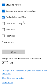Helfe beim thema cookies löschen microsoft edge in windows 10 support um eine lösung zu finden; How To Clear The Cache And Cookies In Microsoft Edge
