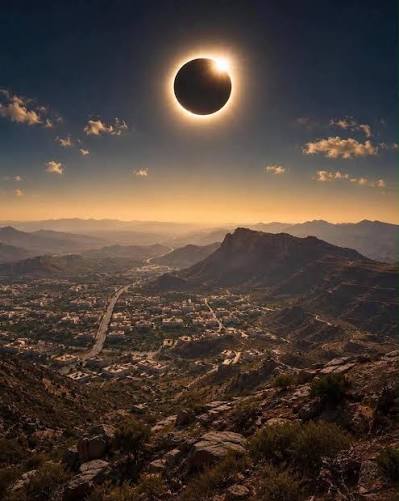 جدة تشهد كسوفًا كليًا نادرًا للشمس في 2 أغسطس 2027 🌘