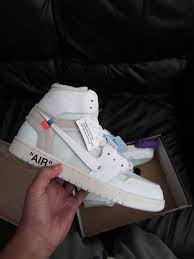 Nike Air Force 1 Off White Black Stockx Off White Air Jordan 1 White Nrg Sz 11 Stockx Fashion Clothing Shoes Accessories Mensshoes Athleticshoes Ebay Jordan 1 White Athletic Shoes Air Jordans