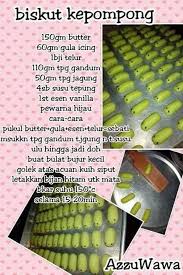 Biskut Kepompong Resep Kue Kue Kering Resep