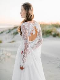 Kaftan style wrap is made from soft ivory tulle with 3d floral lace appliqué. 20 Romantic Bohemian Wedding Dresses From Etsy Southbound Bride