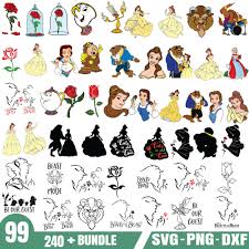 Beauty and the Beast Svg - Etsy