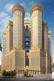 World S Largest Hotel With 10000 Rooms To Stand Tall In Mecca Blogrope Hotel Architecture Futuristic Architecture Skyscraper Architecture