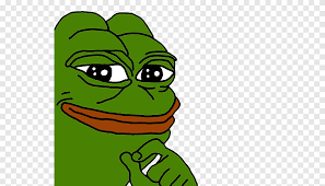 It became an internet meme when its popularity steadily grew across myspace, gaia online and 4chan in 2008. Pepe The Frog Jpeg Frog Animals Leaf Png Pngegg