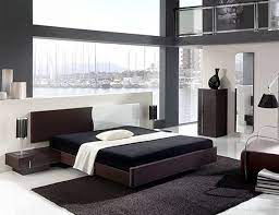 A modern bedroom does not have to be stark and cold. Incredible Black And White Cool Bedroom Ideas For Guys With View Grey Carpet With Modern Modern Bedroom Interior White Bedroom Design Modern Minimalist Bedroom