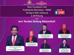 Kursus ini juga memberi asas yang luas dalam. ð—™ð—• ð—Ÿð—œð—©ð—˜ ð—¦ð—œð—¥ð—œ ð—žð—˜ ðŸ®ðŸ¯ ð—ð—¢ð—  Politeknik Merlimau Pmm Facebook