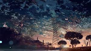 Moon Sunset Natural 4k 3840x2160 Wallpaper Scenery Wallpaper Anime Scenery Anime Scenery Wallpaper