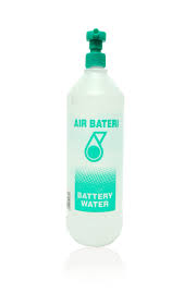 Tiada jalan lain selain menggantikan bateri baru. Petronas Battery Water 1 X 24
