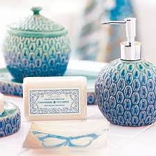 Bathroom Accessories Peacock Bathroom Peacock Bathroom Decor Restroom Decor