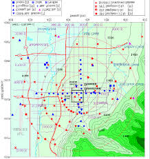 Map Of Greater Salt Lake City Area Urban Domain Showing