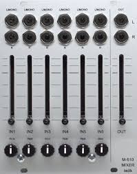 The performance mixer is an 8 channel audio mixer designed specifically for live performance and jam sessions within the modular ecosystem. Eurorack Stereo Mixer Module Comparison