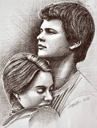Gus And Hazel Grace The Fault In Our Stars Drawings Pinterest Star Art The Fault In Our Stars