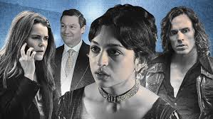 Dominic West, Keri Russell and Sam Claflin