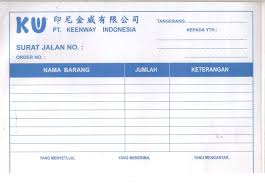 Seperti yang telah disebutkan tadi. Contoh Form Surat Jalan Perusahaan Bloggadogado