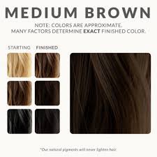 There are a few different ways to go from dark brown to medium brown. Medium Brown Henna Hair Dye Henna Color Lab Henna Hair Dye