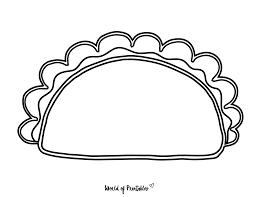 Taco coloring page taco coloring pages images of crayola coloring pages for kids. 100 Easy Coloring Pages For Kids World Of Printables