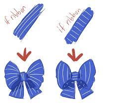 Sketch for anime drawing lessons maid or waitress clothing. How To Draw Bows The Anime Palette