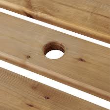 Add cushions for extra comfort with exterior. Agad Wooden Picnic Bench Diy At B Q