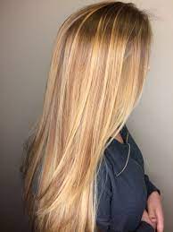 Honey Blonde Golden Blonde Long Hair Balayage Cheveux Cheveux Blond Coiffures Cheveux Blonds