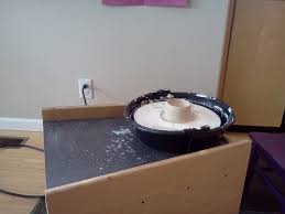 Having given my newly handy husband a few easier projects to practice on along this diy journey, i had no doubt that he could put together a stunning table of our very own (if only because i wanted it so badly!), even if he wasn't. Diy Pottery Wheel Using Treadmill Motor 14 Steps With Pictures Instructables