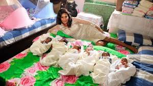 A woman claims she has given birth to 10 babies all at once, it has been reported. U5fvwkjubk Brm