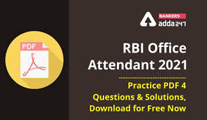 416 pages book covers all important topics and difficult questions along with solution with detailed explanation. Adda247 On Twitter Rbi Office Attendant 2021 Practice Pdf 4 Questions And Solutions Download For Free Now Https T Co 5yu6lnkz6f The Reserve Bank Of India Rbi Has Opened 841 Vacancies For The Post Of