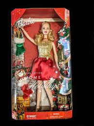 Martell Target 2001 Barbie Special Edition Home For The Holidays New Never Been Opened Never Taken Out Of The Box A G Barbie Barbie House Mattel Dolls