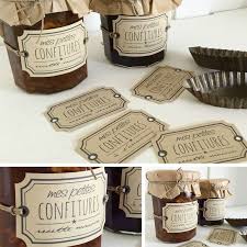 Etiquettes Kraft Saison 1 Poussieres De Reve Etiquette Confiture Emballage De Confiture Etiquette Kraft