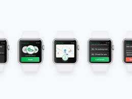 Apple Watch Concept For Grab Transportation Service Apple Watch Apple Transportation Services