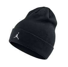 Sponsored Ebay New Nike Hats Aa1297 010 Jordan Cuffed Beanie Winter Hat Black White Jordan Hats Beanie Nike Hat