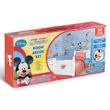 This also is a great gift idea for kids. Disney Clubhouse Mickey Room Decor Kit 58 Piece