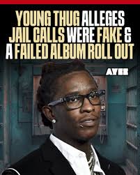 👀 When asked about his leaked jail calls, Young Thug told Adin Ross that  they were AI and a failed attempt at an album roll out