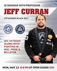 Jeff Curran bigfrogbjj will be here