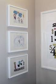 Framed Kids Art Clean Crisp White Frames Frame Kids Artwork Art Display Kids Frame Kids Art