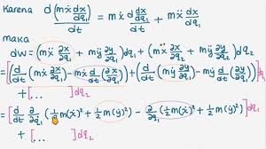 Diketahui f (x)=\frac {1} {x} dan. F108 Mekanika Lagrange Contoh Soal 1 Youtube