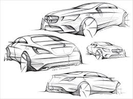 Mercedes Benz Cla Class Design Sketches Car Body Design 570x320 classic car drawing autozeichnung car drawing classic cars jaguar. mercedes benz cla class design sketches car body design