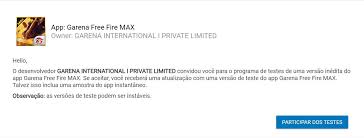 Garena free fire (también conocido como free fire battlegrounds o free fire) es un juego de battle royal, desarrollado por 111 dots studio y publicado por garena para android e ios. Free Fire Max Abre Inscricoes Para Beta Veja Como Se Inscrever Globoesporte Com Mokokil