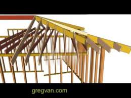 Where to start joist layout. Hip Rafter And Ceiling Joists Layout Tips House Framing Youtube
