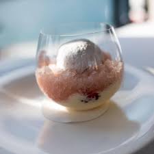 'eggs in snow' is a delicate and enjoyable french dessert. Deasy Photography