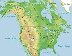 Http Www Turkiye Rehberi Net Harita Kuzey Amerika Kuzey Amerika Fiziki Haritasi Jpg North America Map Map Geography Map
