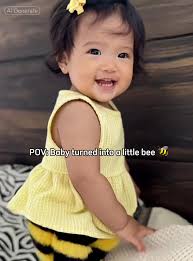 Baby Turn into Bee