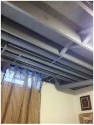 Before choosing a darker color consider the height of your ceiling and how much natural light will be available in your basement, if any. Exposed Basement Ceiling Paint Everything