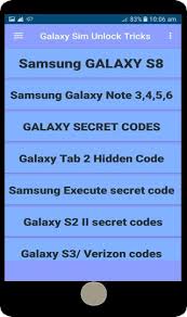 · get the unique unlock code of your samsung galaxy note 5 from here · take out the original sim card from your phone samsung . Galaxy Sim Unlock Tricks For Android Apk Download