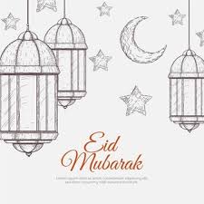 Check spelling or type a new query. Hand Gezeichnete Eid Al Fitr Eid Mubarak Illustration Kostenlose Vektor