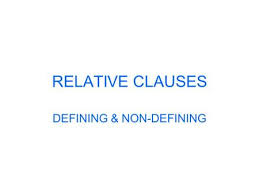 See more ideas about relative clauses, clause, relative pronouns. 12 1 Adjective Clauses Introduction Ppt Video Online Download