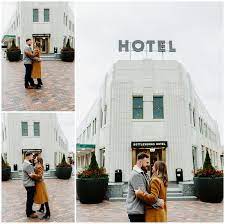 Bottleworks Art Deco Hotel Engagement Session Winter Engagement Session Outfits Indianapolis In 2021 Lockerbie Some Beautiful Images Indianapolis