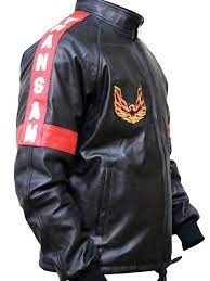 Black Smokey Bandit Burt Reynolds Black Leather Motorcycle Slim Jacket Smokey And The Bandit Leather Motorcycle Jacket Motorcycle Jacket